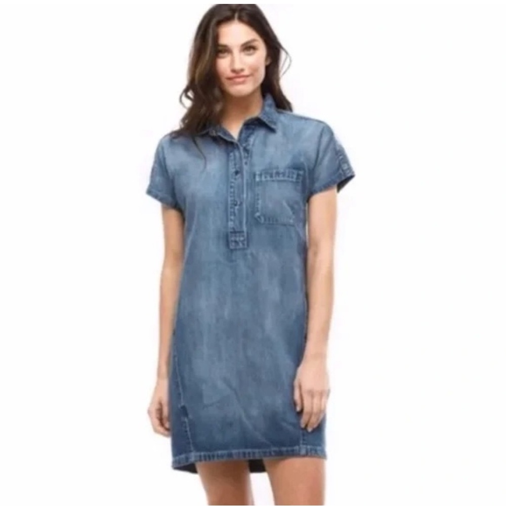 ABLE Denim Shirt Dress sz 4